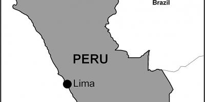 Zemljevid iquitos Peru