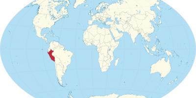 Peru države v svetovni zemljevid
