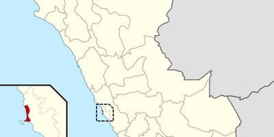 Zemljevid callao Peru
