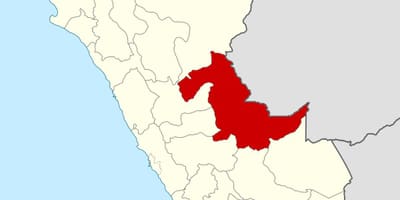 Zemljevid pucallpa Peru